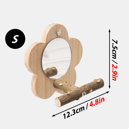 Wooden Bird Perch