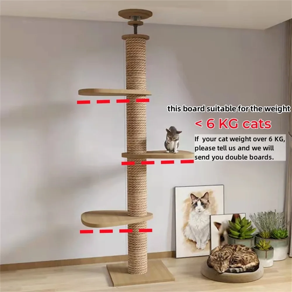 Adjustable Cat Tree House Cat Tower