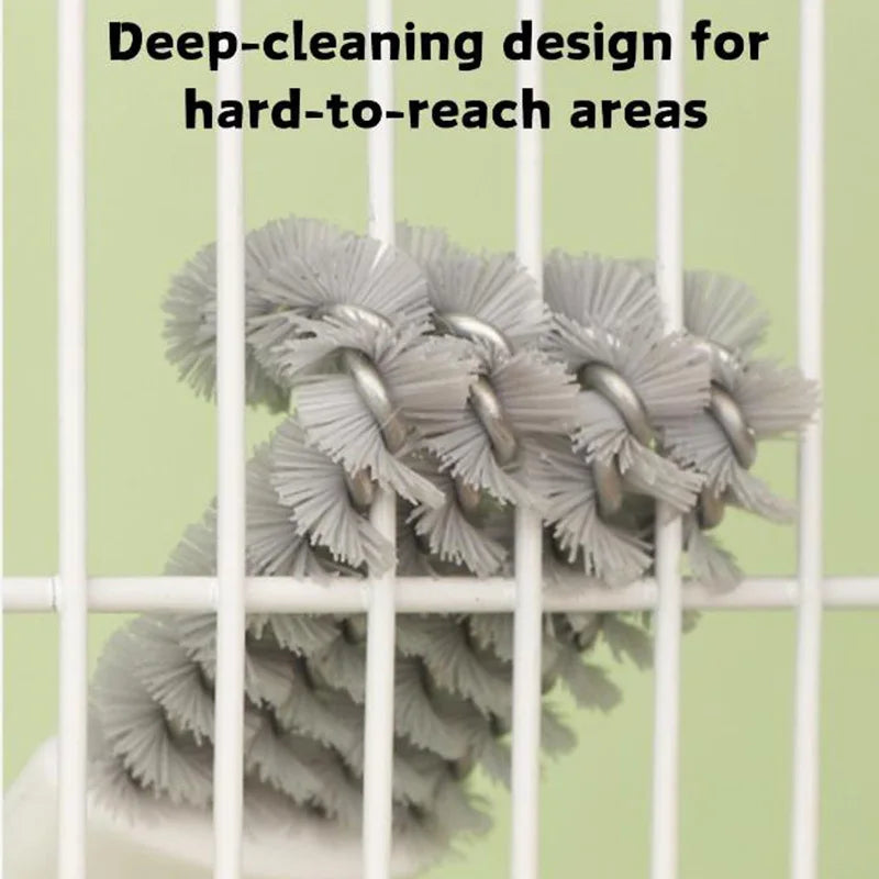 Bird Cage Cleaning Brush Tool