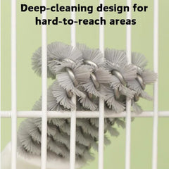 Bird Cage Cleaning Brush Tool, Bird Poop Remover,Parrot Cage Sanitary Brush Accessories for Budgies Cockatiels Bird Accessories