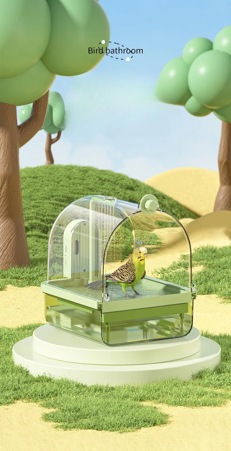 Electric Sensing Water Recycling Bird Bath