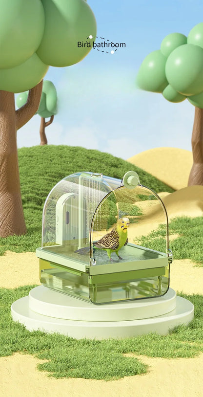 Electric Sensing Water Recycling Bird Bath