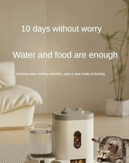 Automatic Feeder  Food Bowl With Water