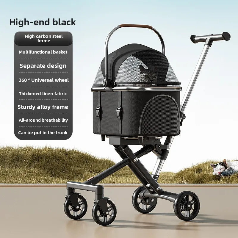 3 in 1 Pet Stroller for 20LBS Dogs