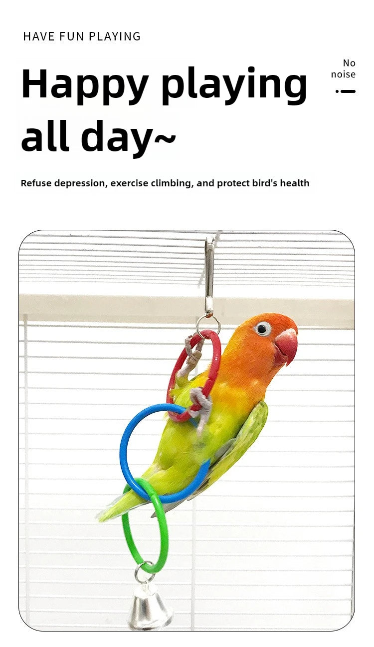 Parrot Swing Toy Bird Cage