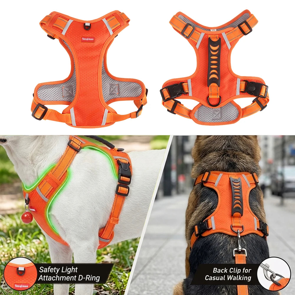 Adjustable Reflective Dog Harness