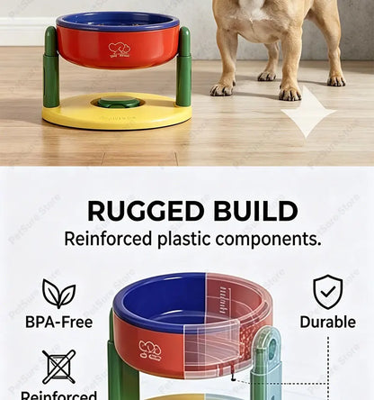 New Elevated Dog Bowl Adjustable