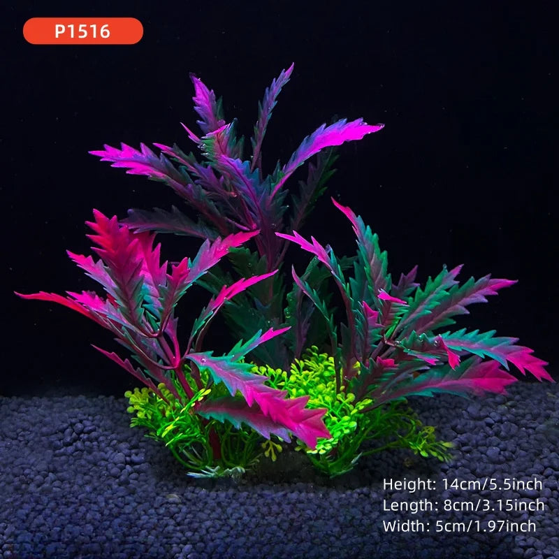 Simulation Plant Aquarium Artificial DIY