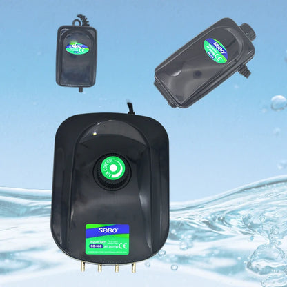 Silent Aquarium Oxygen Air Pump