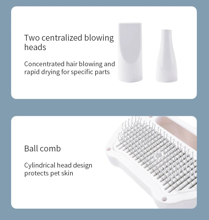 Quiet Dog Hair Dryers and Comb