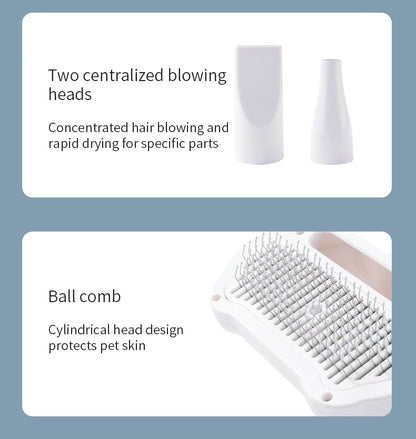 Quiet Dog Hair Dryers and Comb