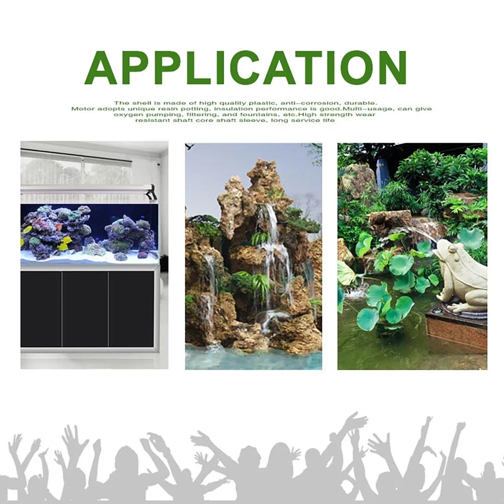Intelligent Fish Pond Aquarium Water Pump