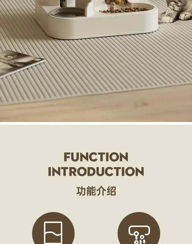 Automatic Feeder  Food Bowl With Water