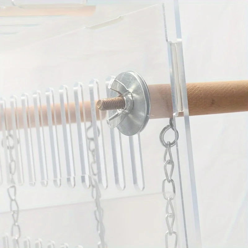 Exquisite Handmade Bird Swing & Perch