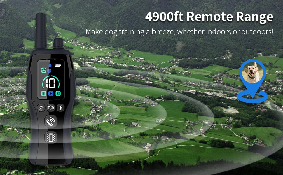 Remote Calling Smart Dog Shock Collar
