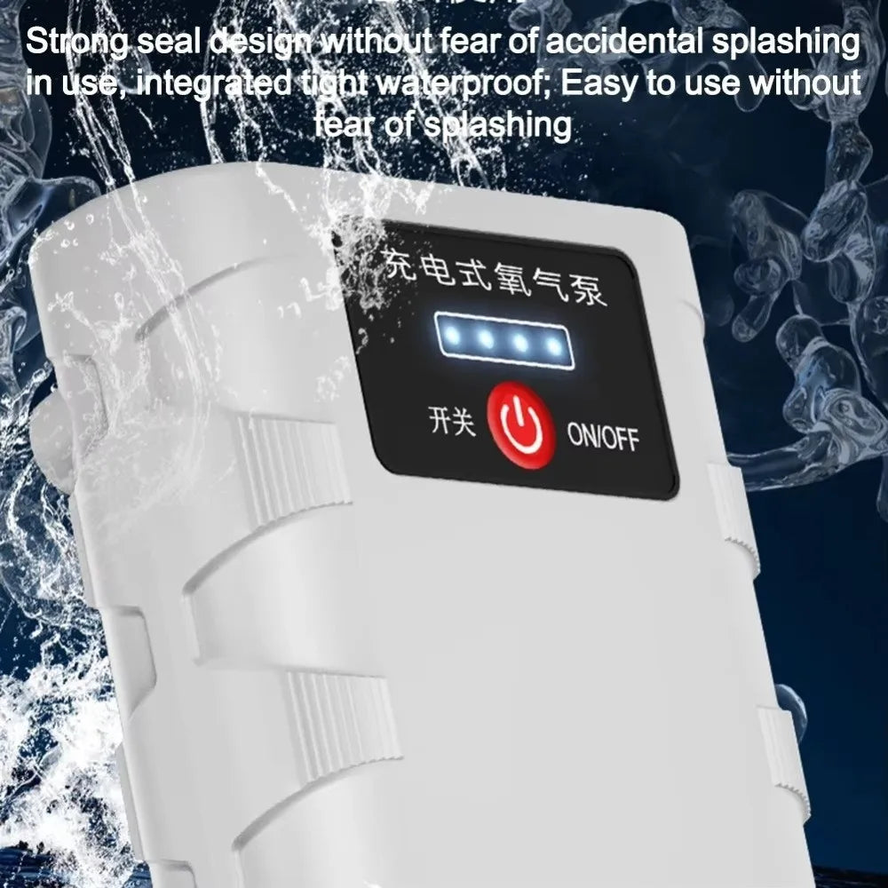 USB Rechargeable Aquarium Oxygen Pump