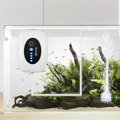 Rechargeable USB Fish Tank Air Pump