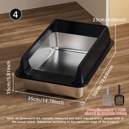 Stainless Steel Litter Box