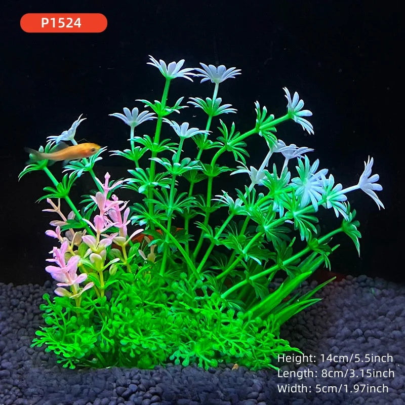 Simulation Plant Aquarium Artificial DIY