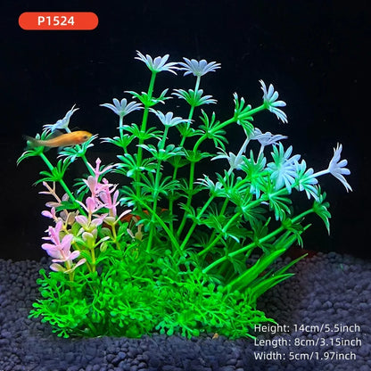 Simulation Plant Aquarium Artificial DIY