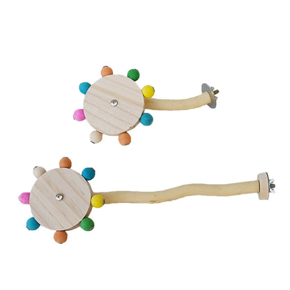 Perch Toy with Rotating Ball