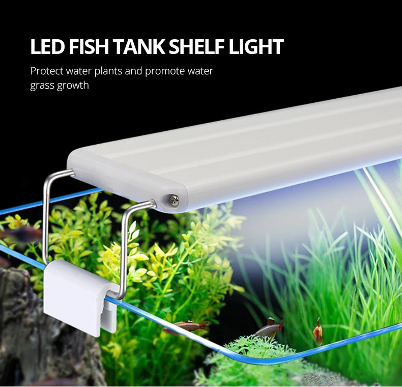 Aquarium LED Light Super Slim Fish Tank