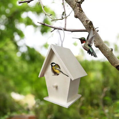 Wooden Mini Bird Cage