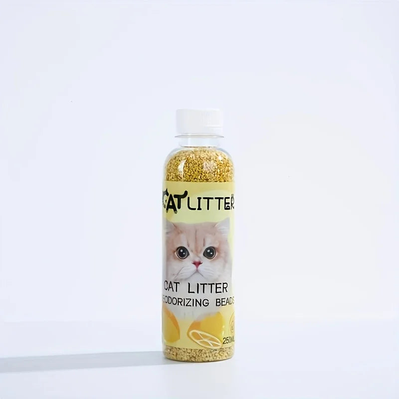 Bottle of Cat Litter Deodorizing Beads