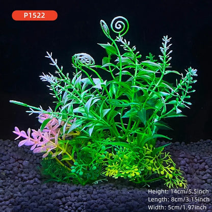 Simulation Plant Aquarium Artificial DIY