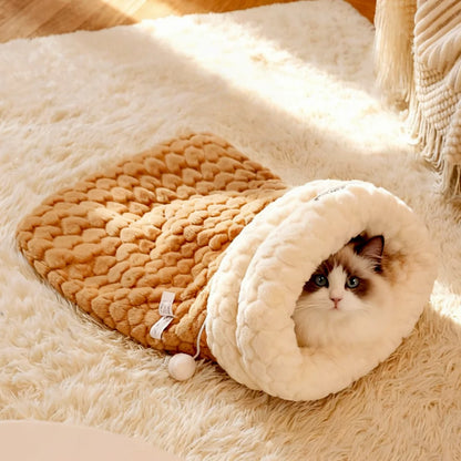 Upgraded Enclosed Cat Bed