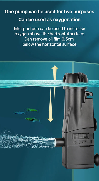 Aquarium Surface Oil Separation Filter
