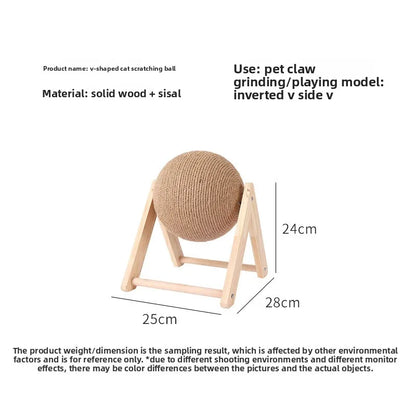 Cat scratching board