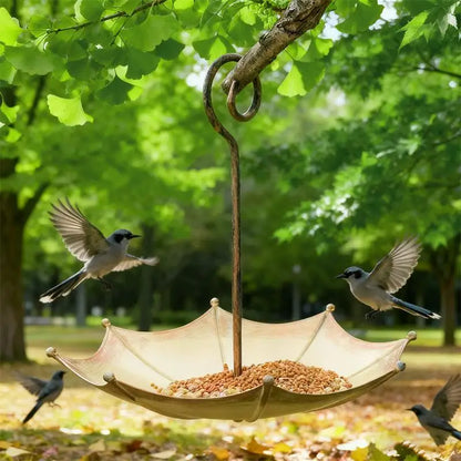 Heavy Duty Iron Hanging Bird Feeder