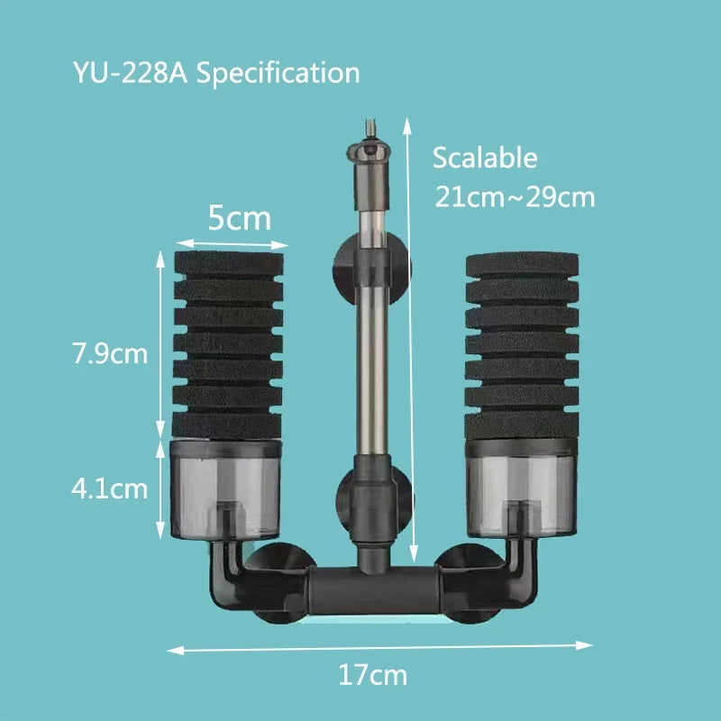 Black Aquarium Filter for Aquarium