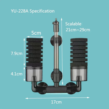 Black Aquarium Filter for Aquarium