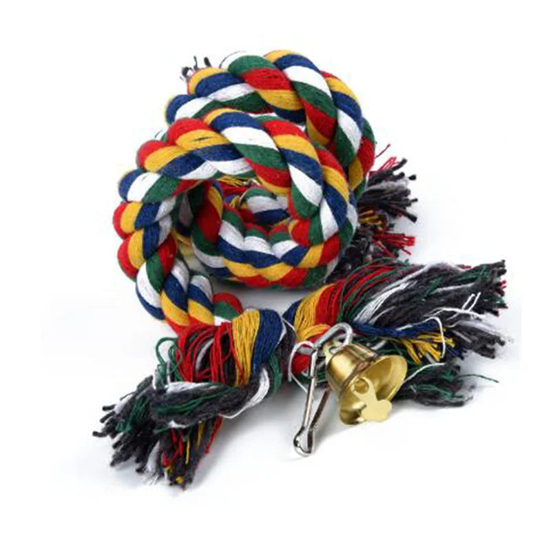 Braided Budgie Chew Bird Cage Cockatiel Toy