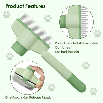 Cat Hair Grooming And Care Comb