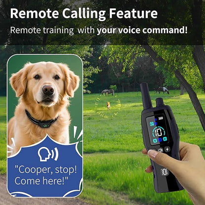 Remote Calling Smart Dog Shock Collar