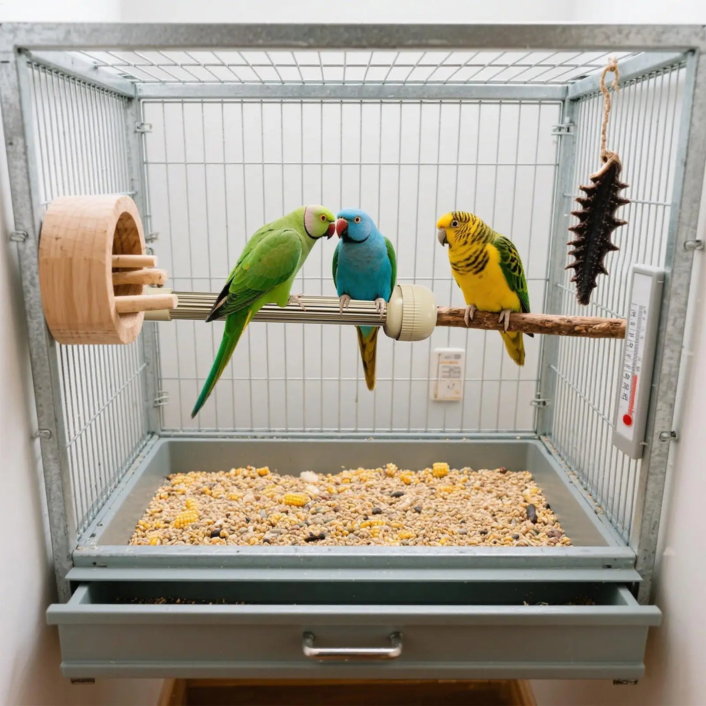 Winter Warm Heated Bird Perch