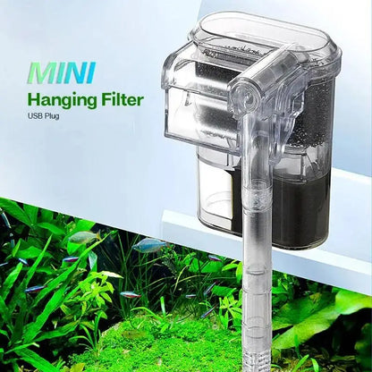 Mini Filter For Fish Tanks