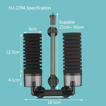 Black Aquarium Filter for Aquarium