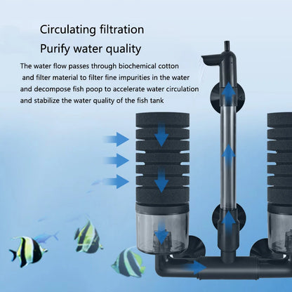 Black Aquarium Filter for Aquarium