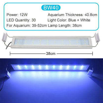 Super Slim Fish Tank Aquatic Plant Grow Lighting