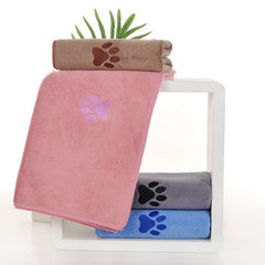 5-Pack Pet Quick-Dry Microfiber Towel Pink Size-35x75cm