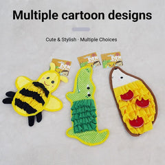 Dog Snuffle Mat for Foraging and Enrichment crocodile